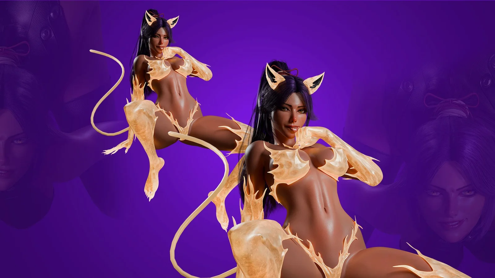Yoruichi Model screenshot 4