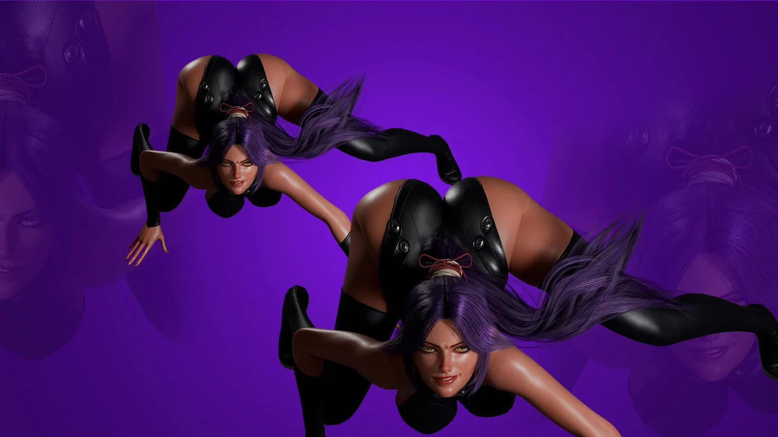 Yoruichi Model screenshot 5