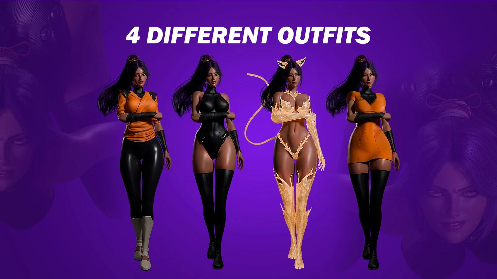 Yoruichi Model screenshot 8