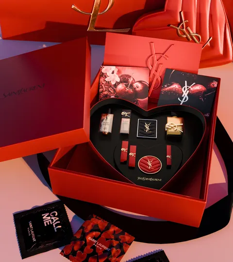 YSL Red Passion Love Collection Set 2 - Blender 3d models