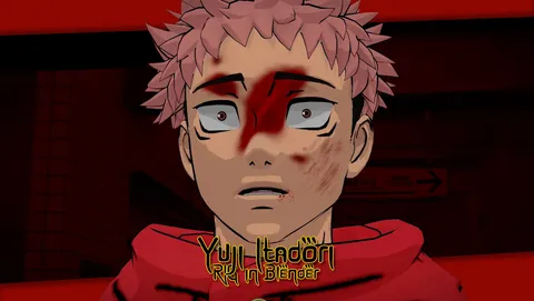 Yuji Itadori Rig - Blender 3d models