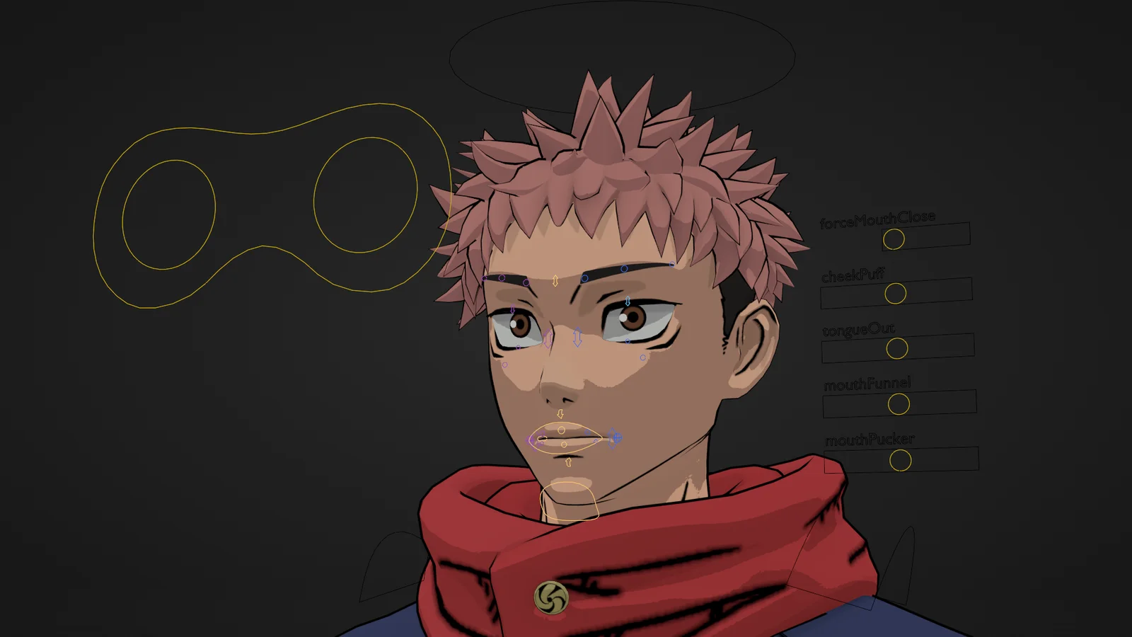 Yuji Itadori Rig screenshot 2