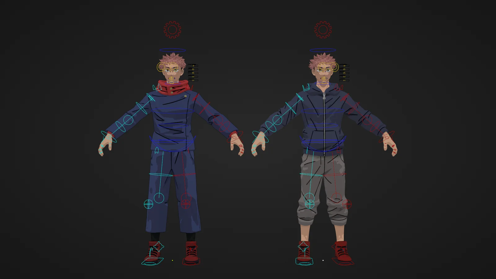 Yuji Itadori Rig screenshot 3