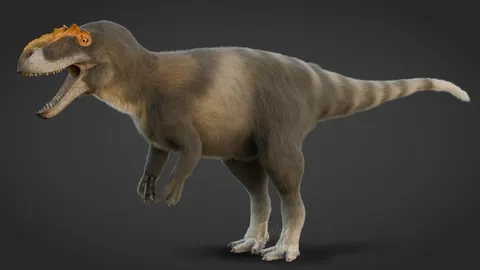Yutyrannus - Blender 3d models
