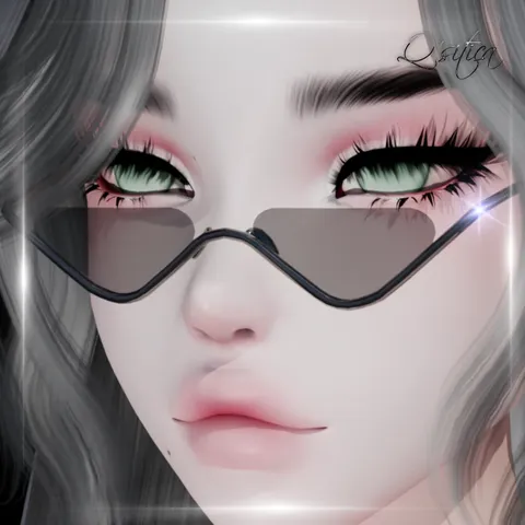 Yvonne Glasses - Blender 3d models