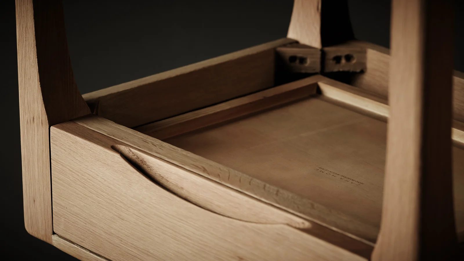 Zara Home Oak Bedside Table screenshot 7