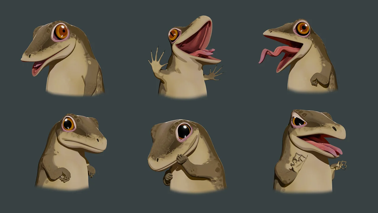 Zazar Rigged Lizard screenshot 2