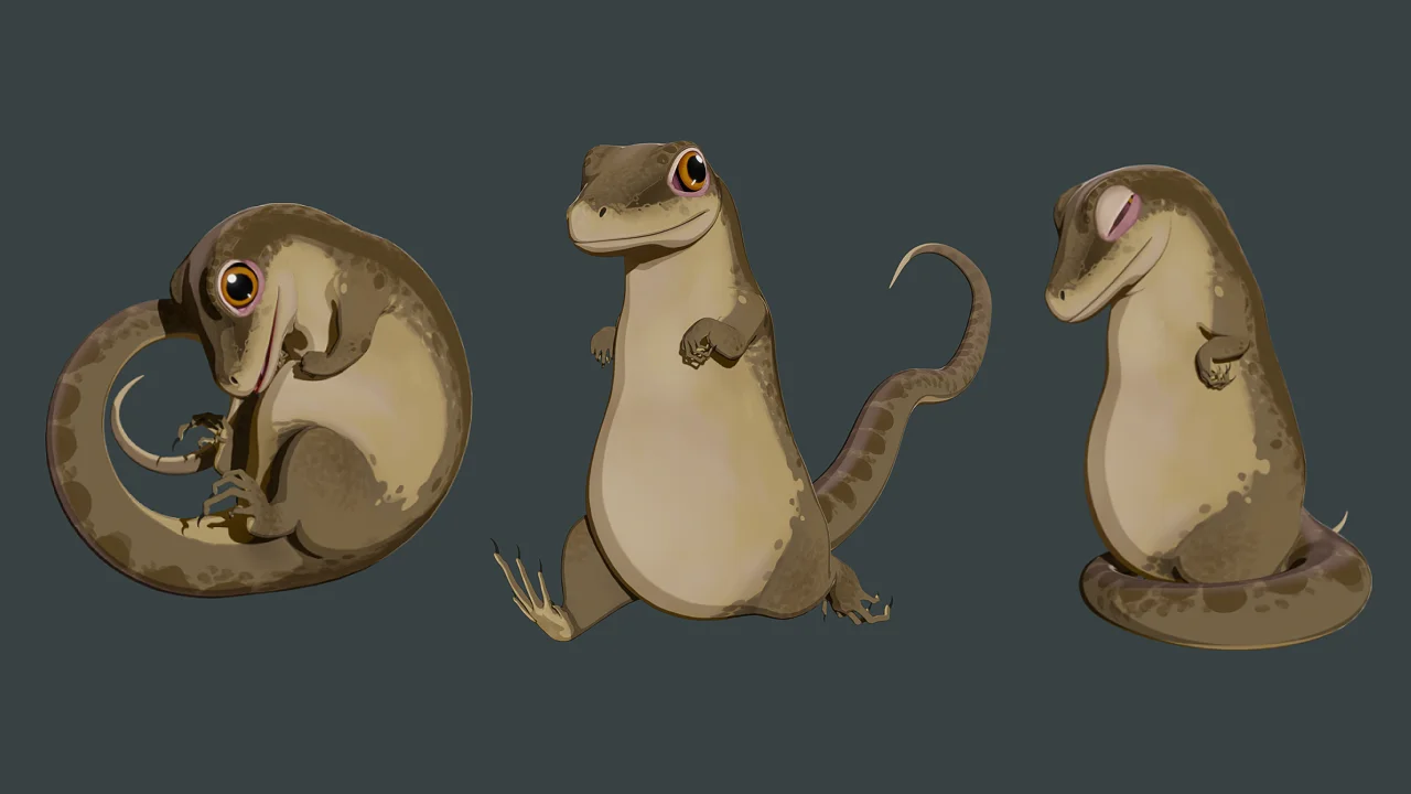 Zazar Rigged Lizard screenshot 3