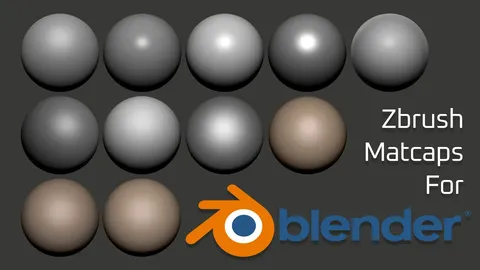 Zbrush Matcaps - Blender textures & materials
