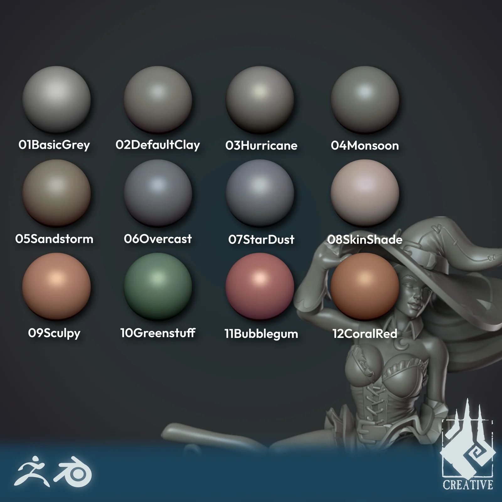 ZBrush Material Pack screenshot 2