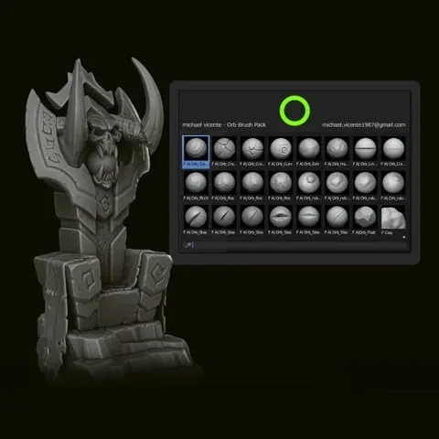 Orb Stylized Brushes - Blender sculpting brushes