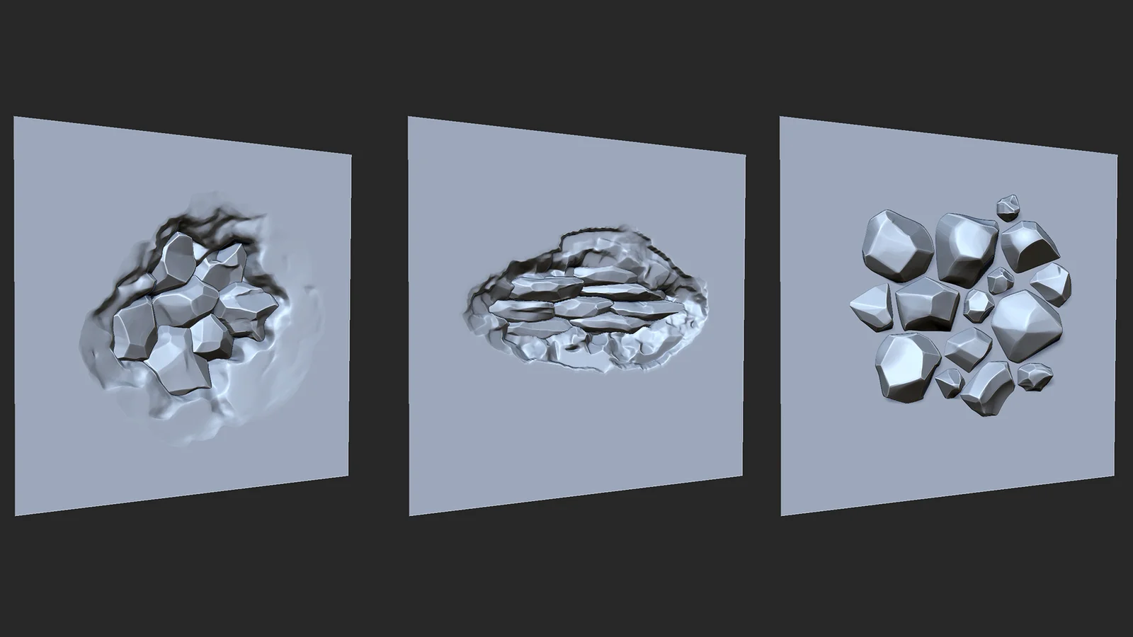 Stylized Rock Brushes Vol. 1 screenshot 4