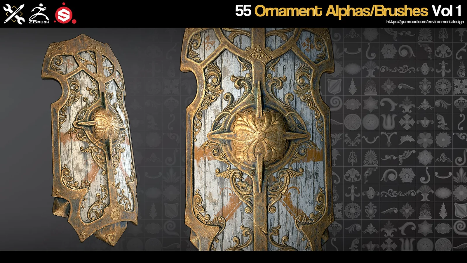 Ornament Brushes Vol 1 screenshot 4