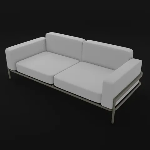 Zenit Sofa - Blender geometry nodes