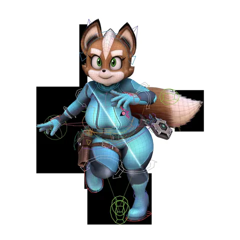 Zero Suit Fox - Blender 3d models