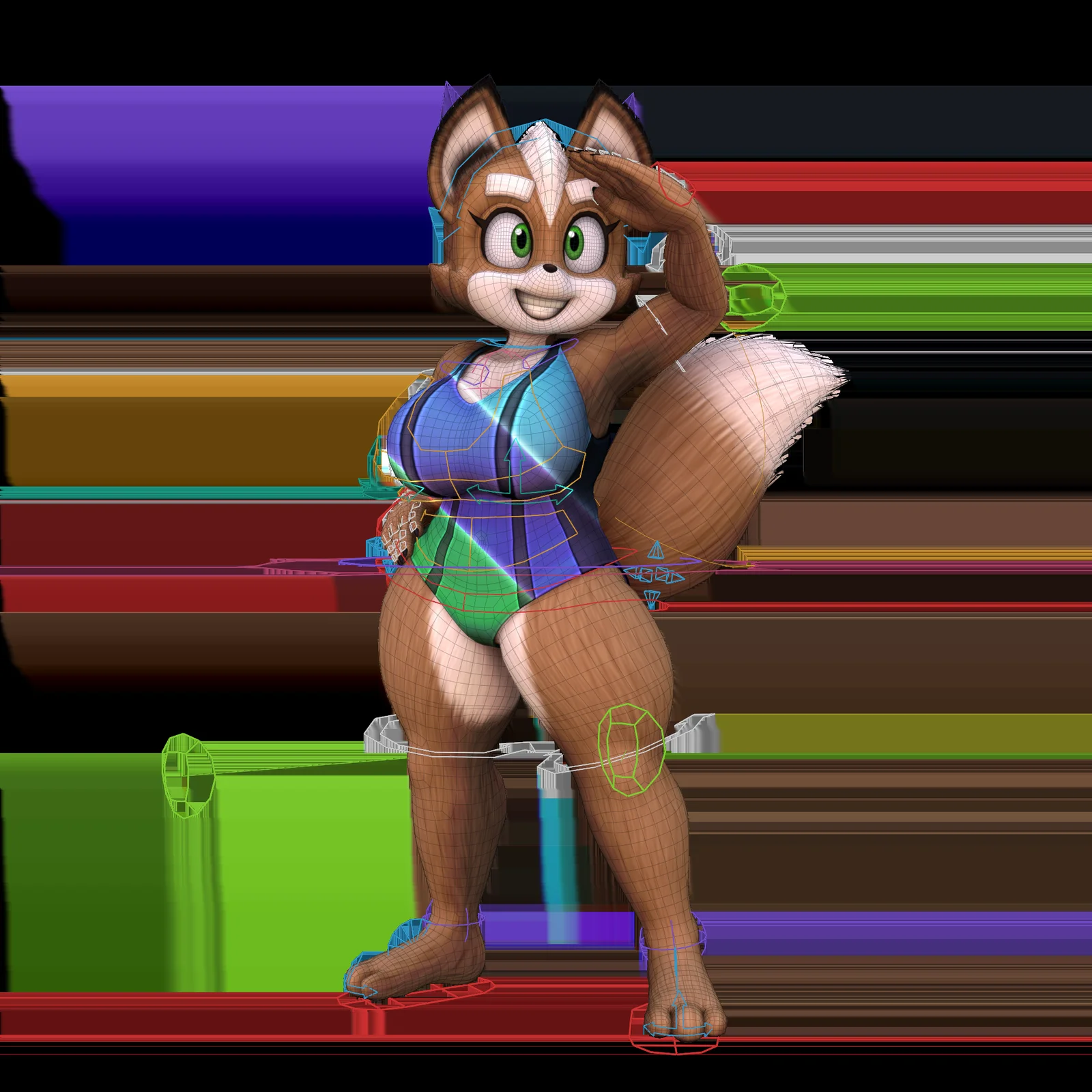 Zero Suit Fox screenshot 2