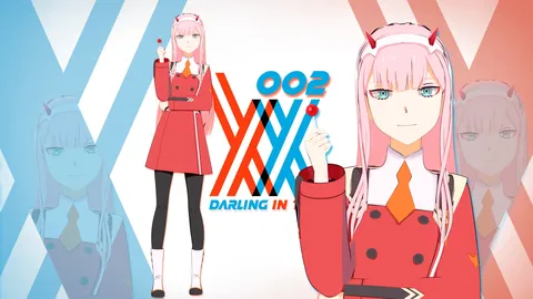 Zero Two Model - Blender 3d models