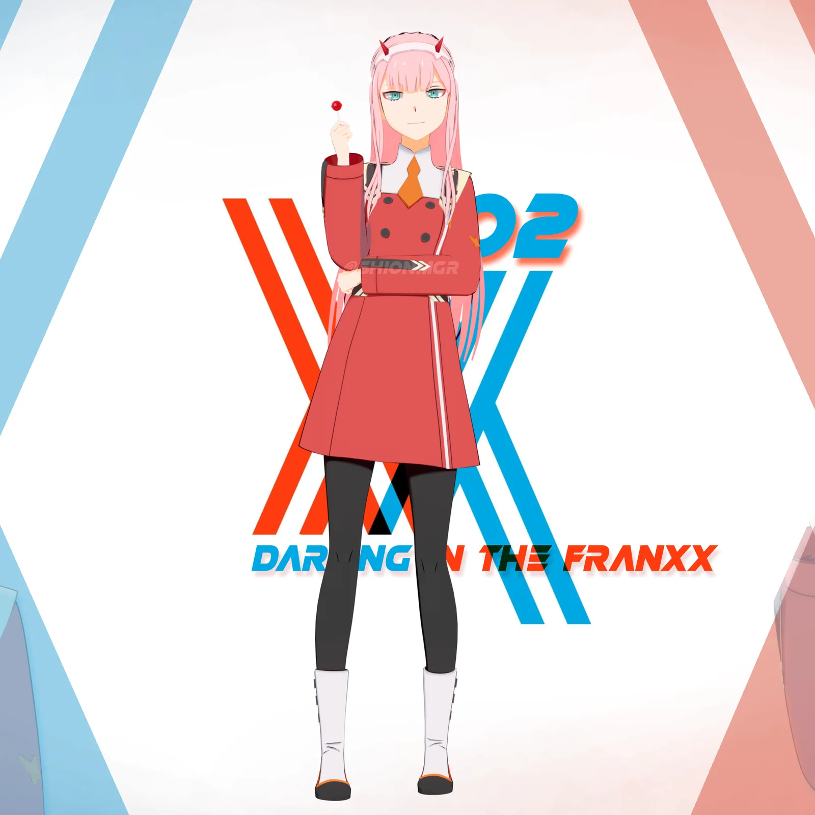 Zero Two Model screenshot 5