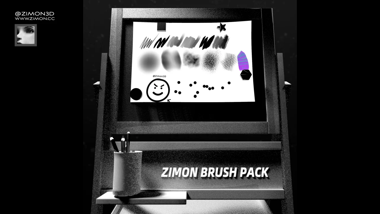 Zimon Brush Pack screenshot 4