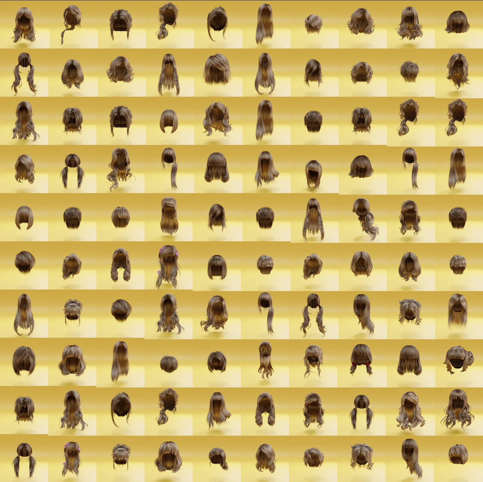 Zo Hair Kits V.1 screenshot 4