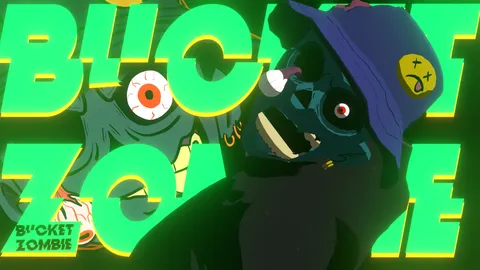 Zombie Bucket - Blender 3d models