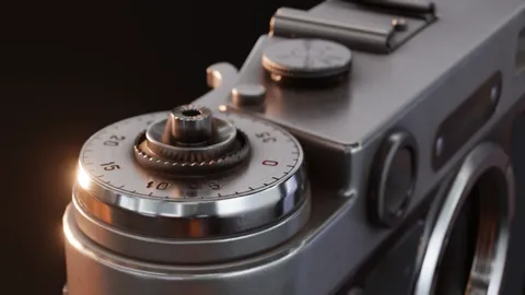 Zorki-6 Camera - Blender 3d models