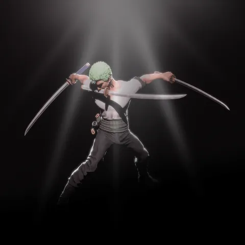 Zoro Rig - Blender 3d models